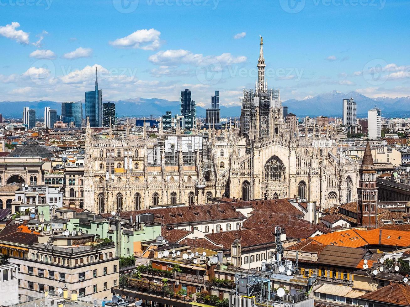 HDR Duomo di Milano Cathedral in Milan photo