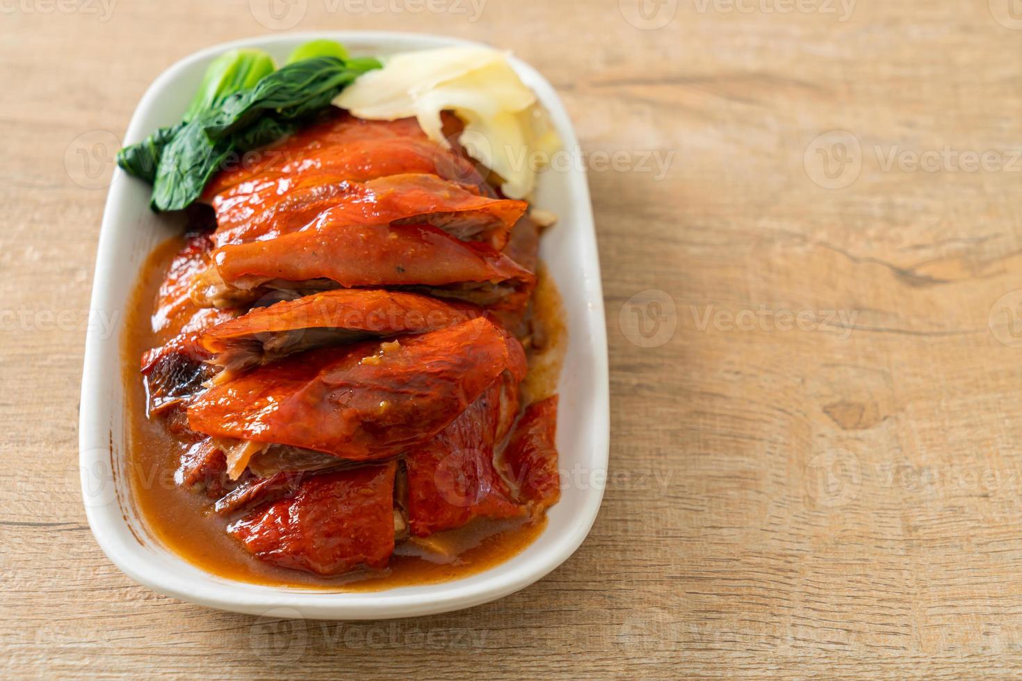 Peking duck or Roasted duck in Chinese style photo