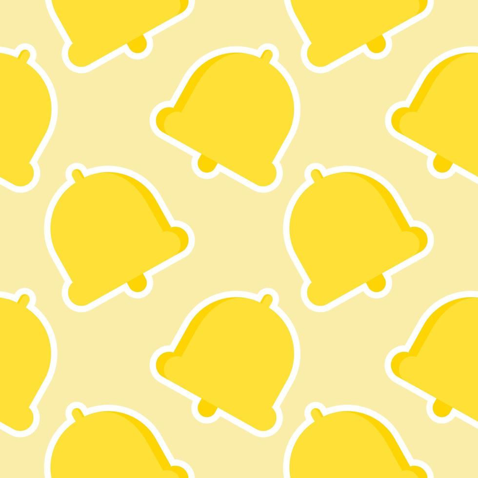 bell, vector seamless pattern, Editable can be used for web page backgrounds, pattern fills