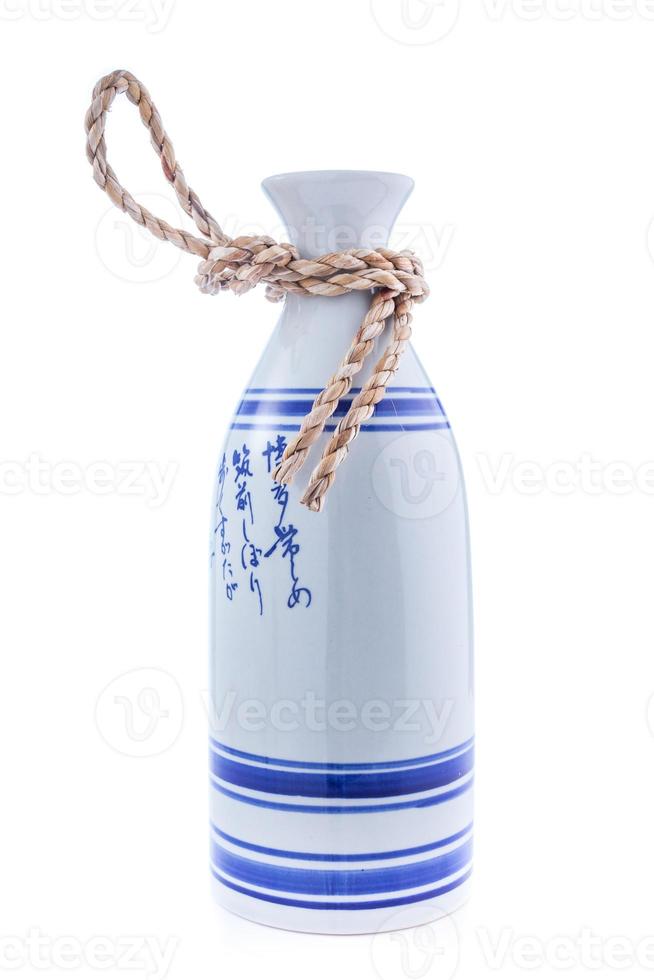 Japanese Sake drinking set photo