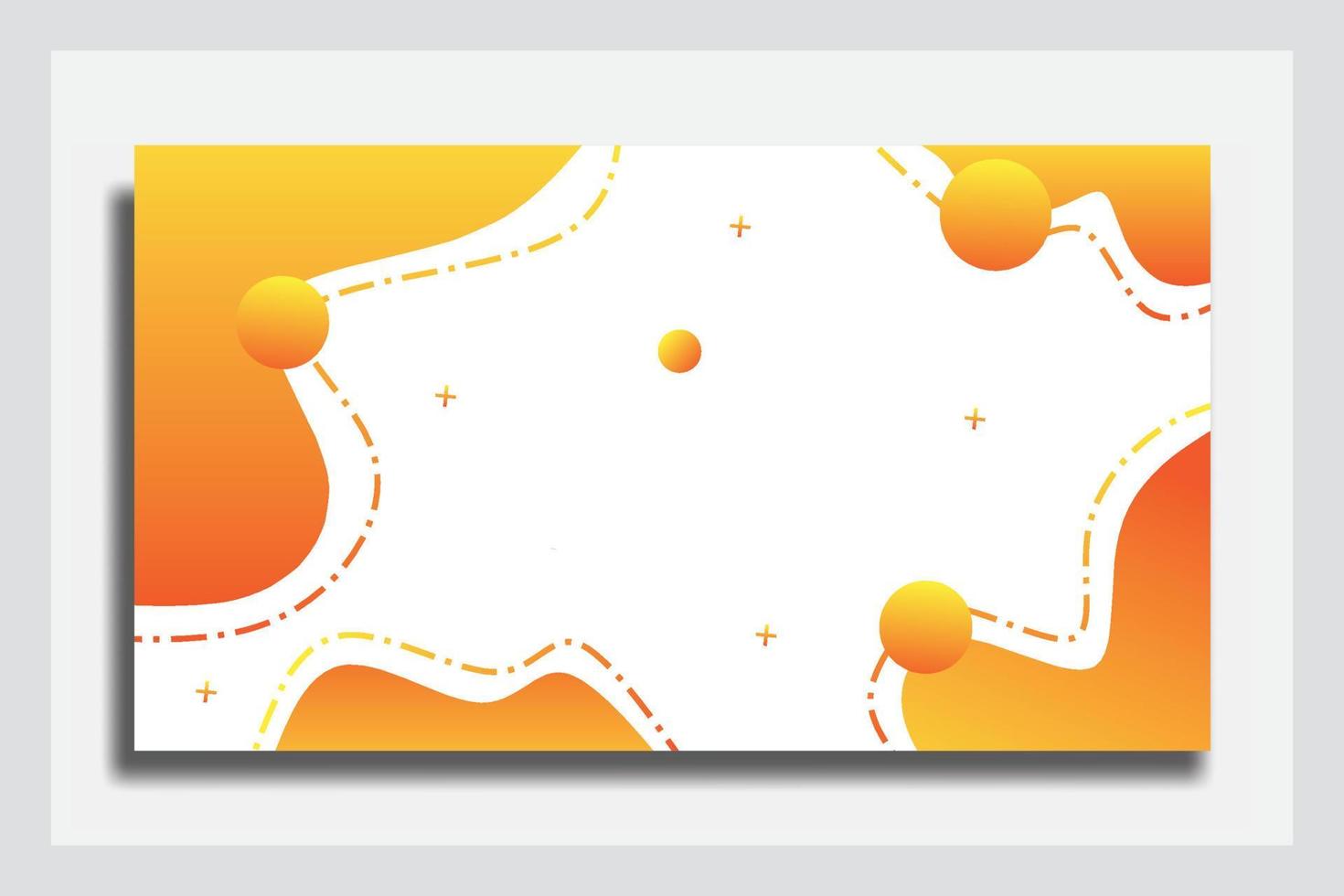 fluid background design template, accompanied by a variety of color designs vector