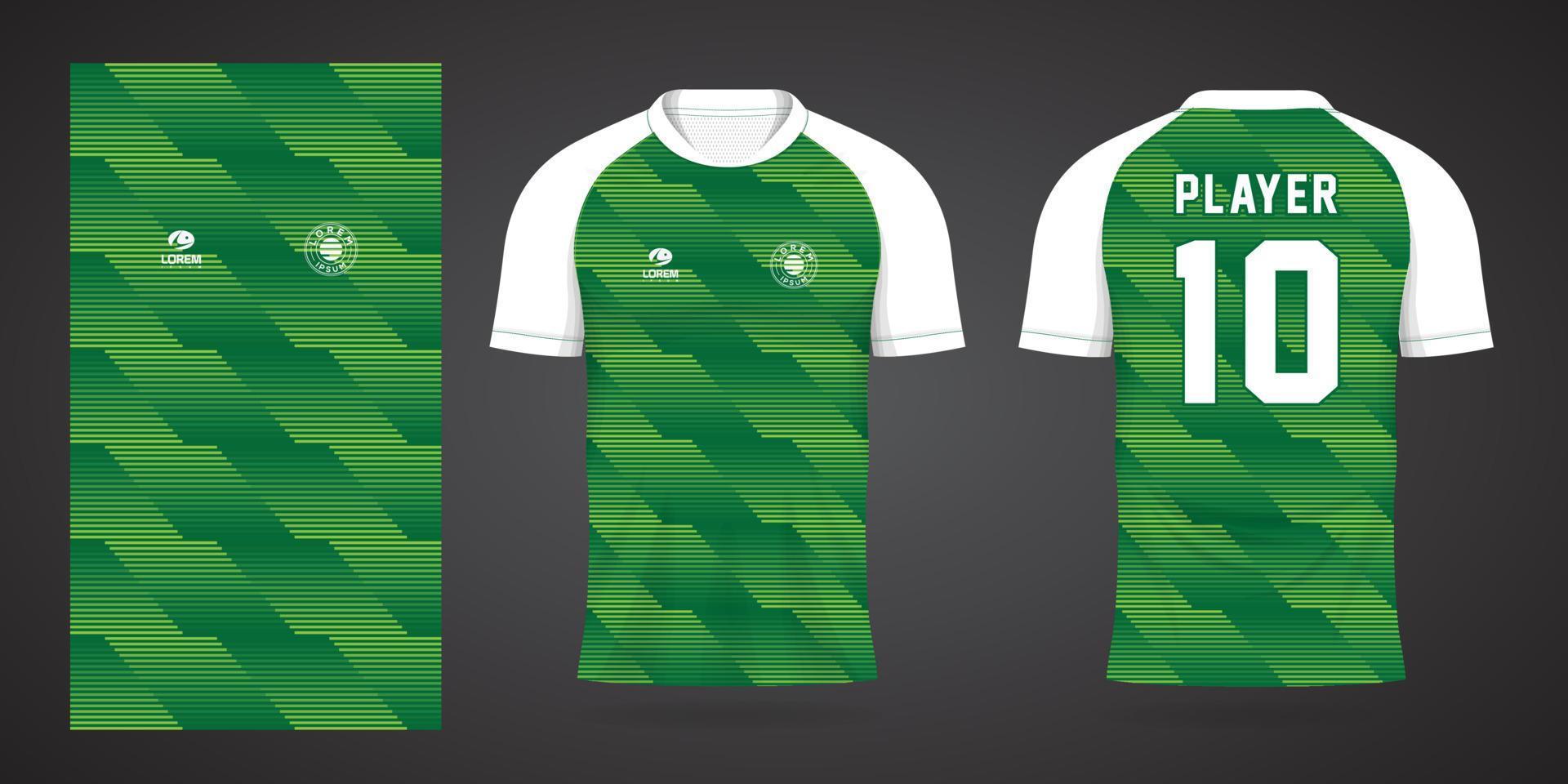 Plantilla de diseño de deporte de camiseta de fútbol marrón