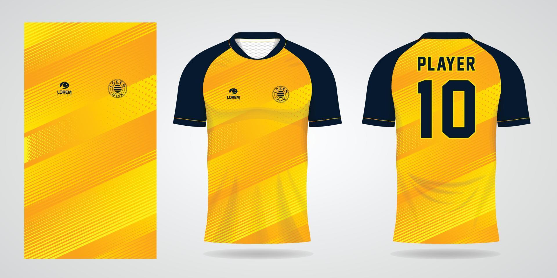 football jersey sport design template vector