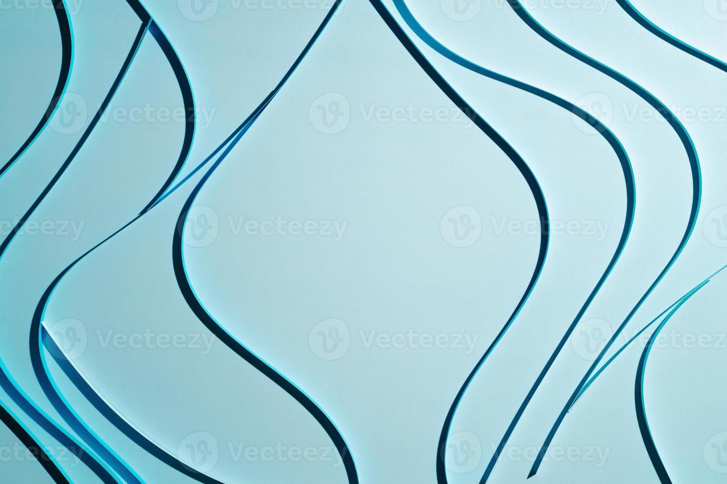 fondo azul con rayas de líneas suaves foto