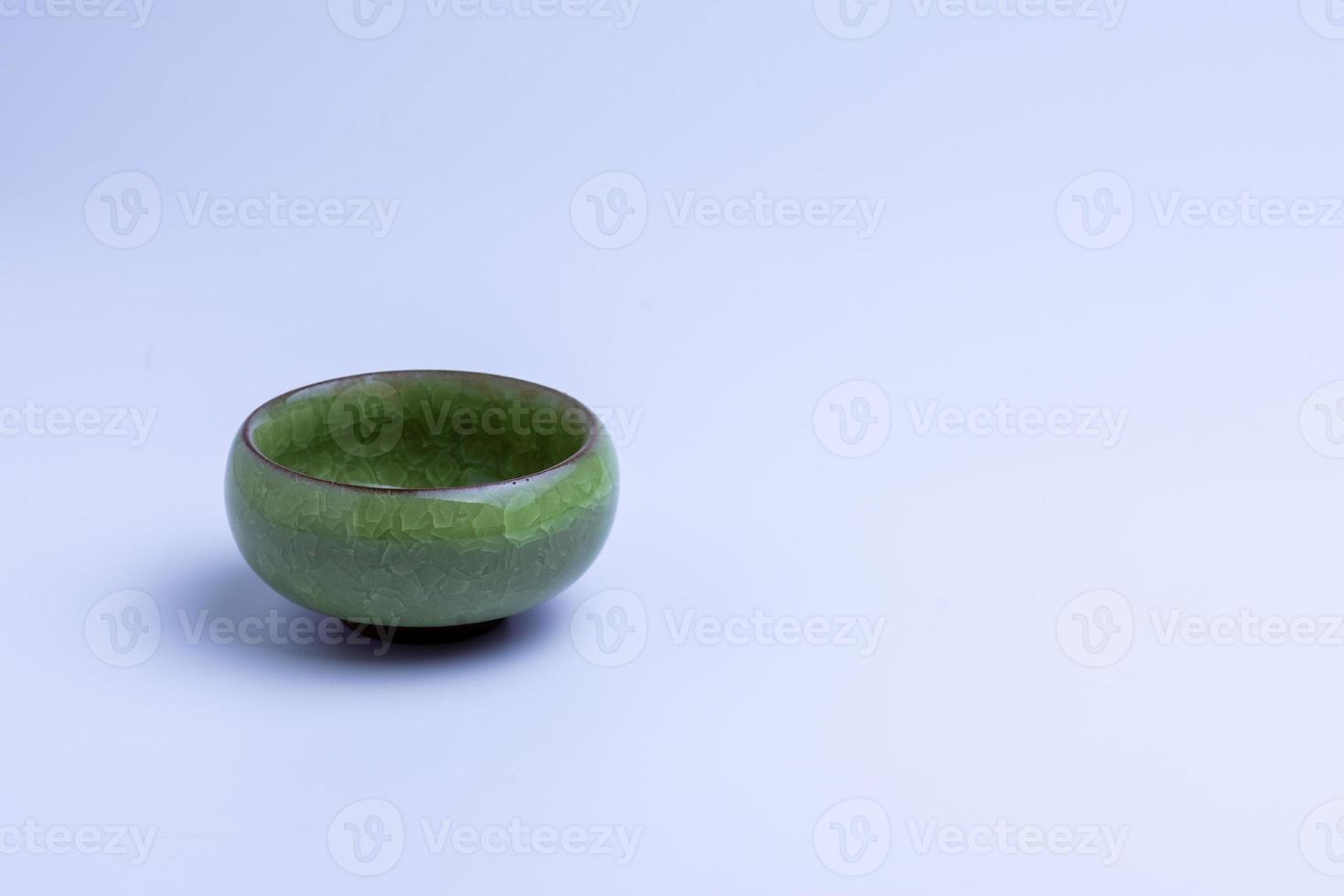 Set of cups for drinking tea. photo