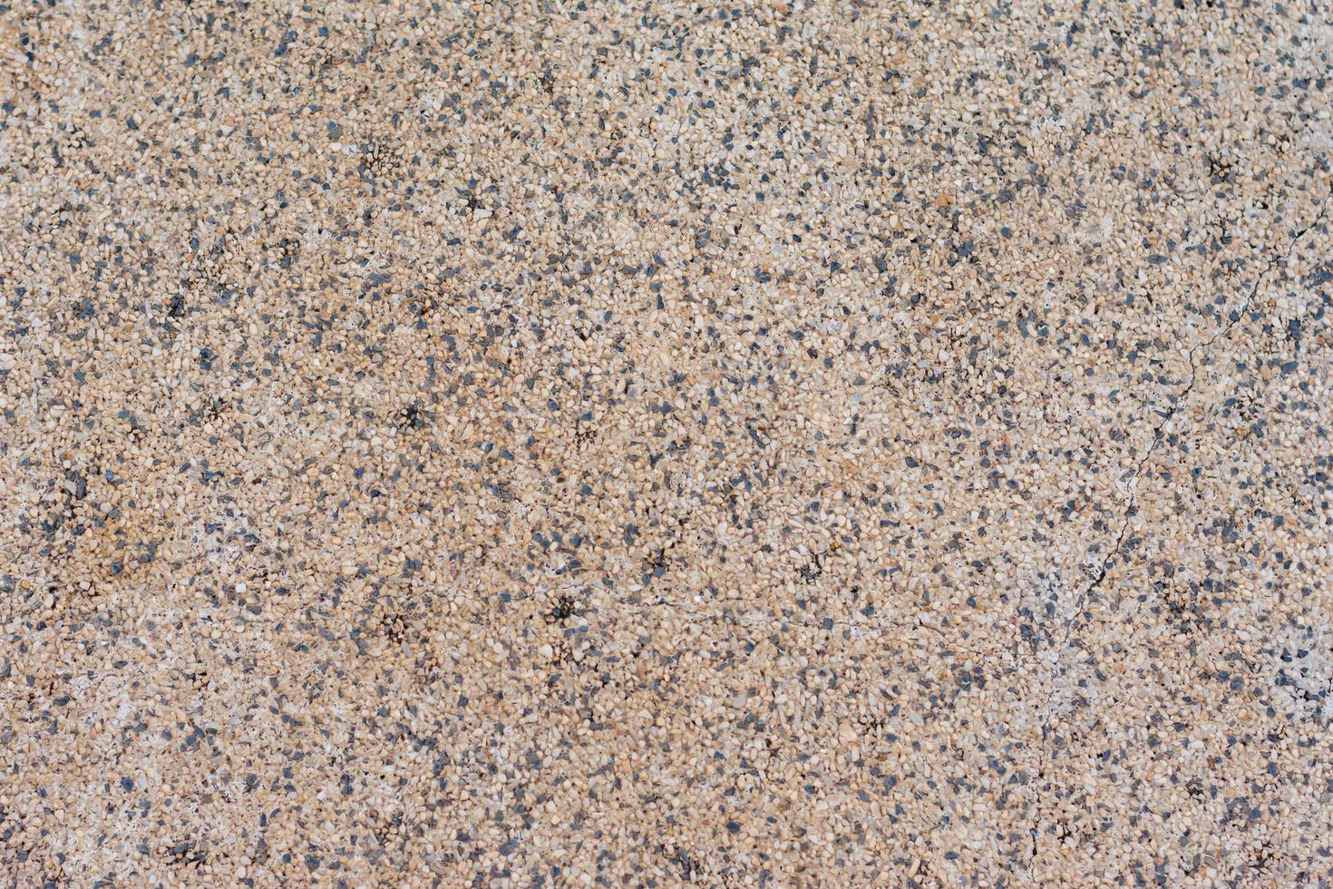 Gravel stone pattern on the floor photo