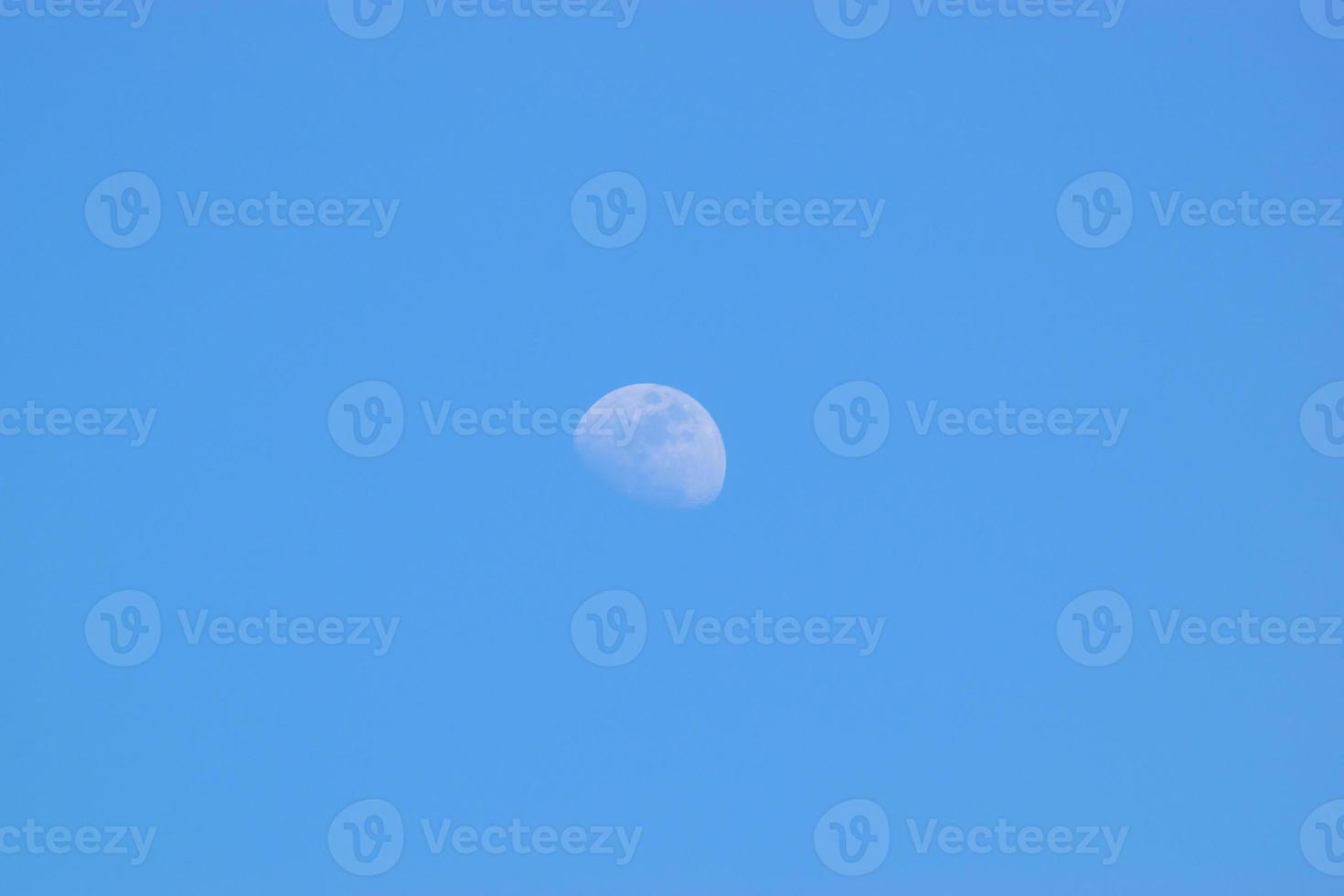 The moon in the evening photo