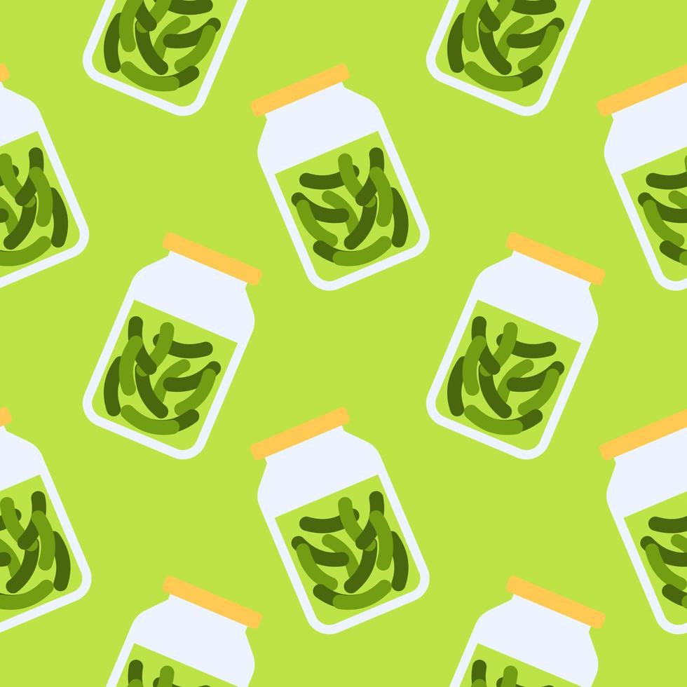 pickles seamless pattern vector illustration