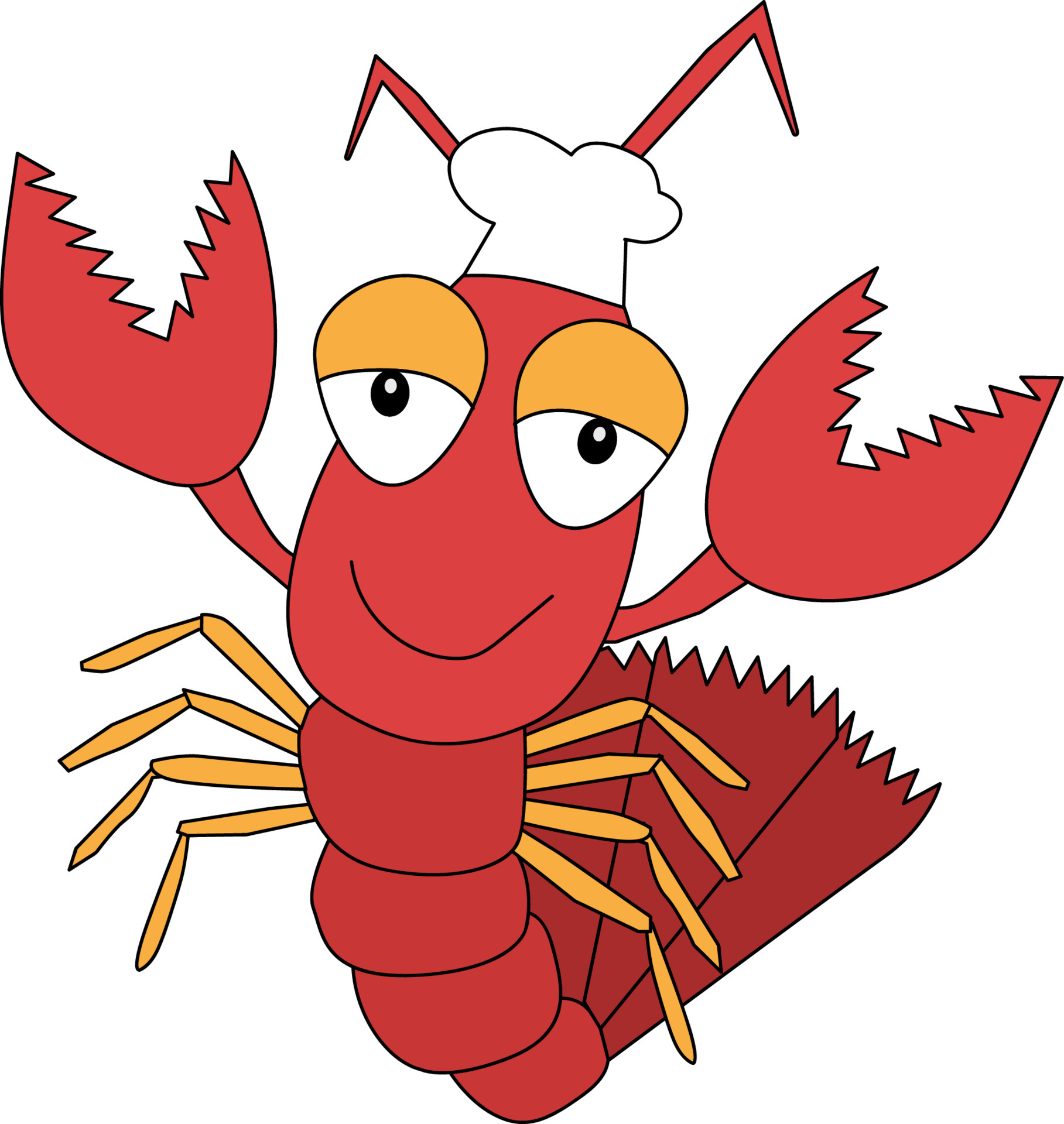 Funny cartoon lobster character in a cook hat. Vector illustration eps 10 7062949 Vector Art at Vecteezy Funny cartoon lobster character in a cook hat. Vector illustration eps 10 7062949 Vector Art at Vecteezy