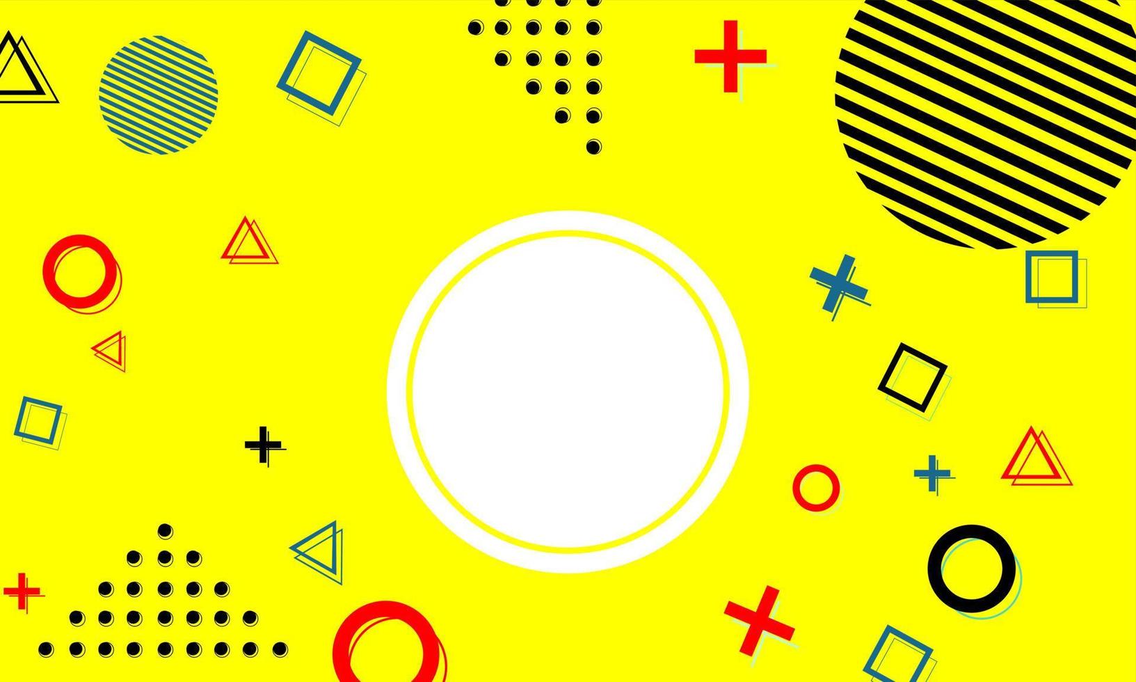 fondo vectorial amarillo colorido, combinación de colores perfecta, mejor para su fondo o banner vector