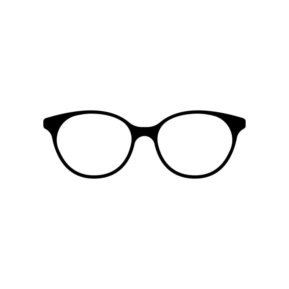 gafas vector iconos aislados sobre fondo blanco.