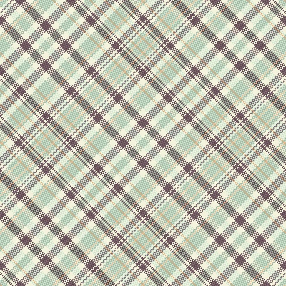 Tartan plaid pattern with texture and nature color. vector