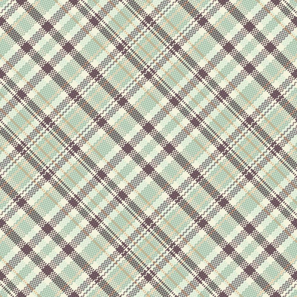 Tartan plaid pattern with texture and nature color. vector