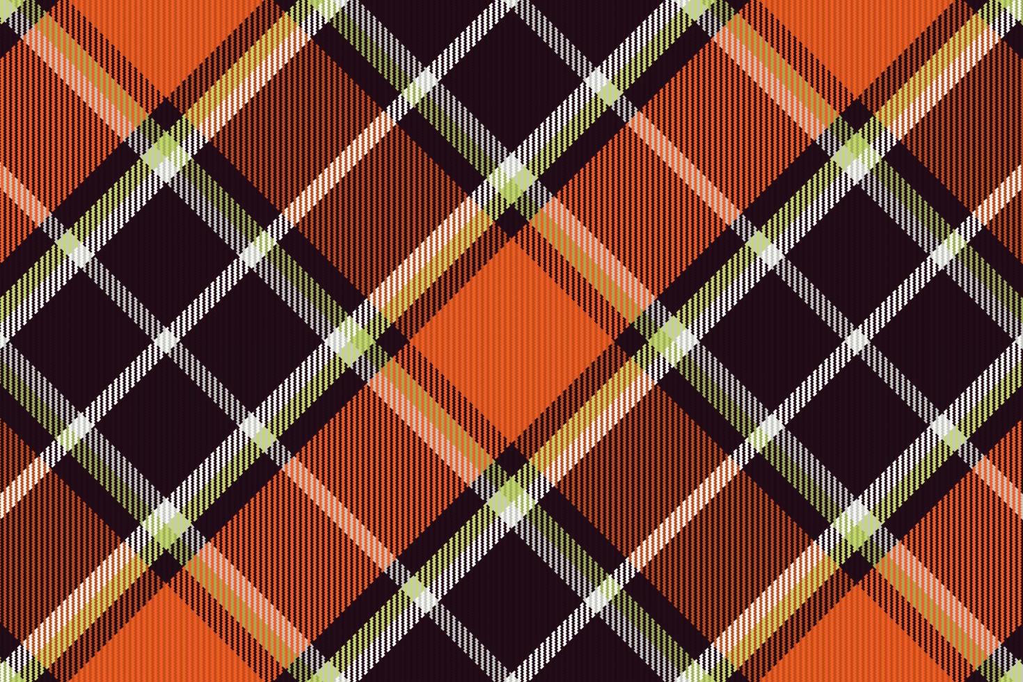 Tartan plaid pattern background. Textile texture. Vector illustration.