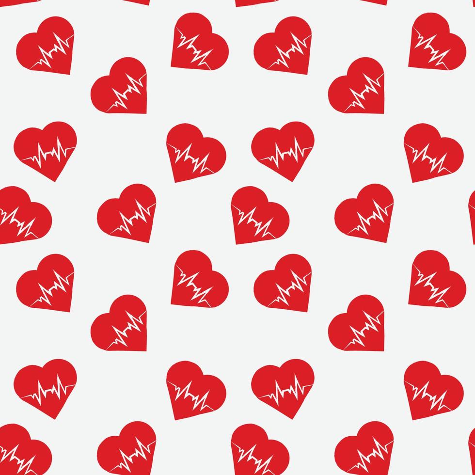 Hand drawn world blood donor day seamless pattern. vector