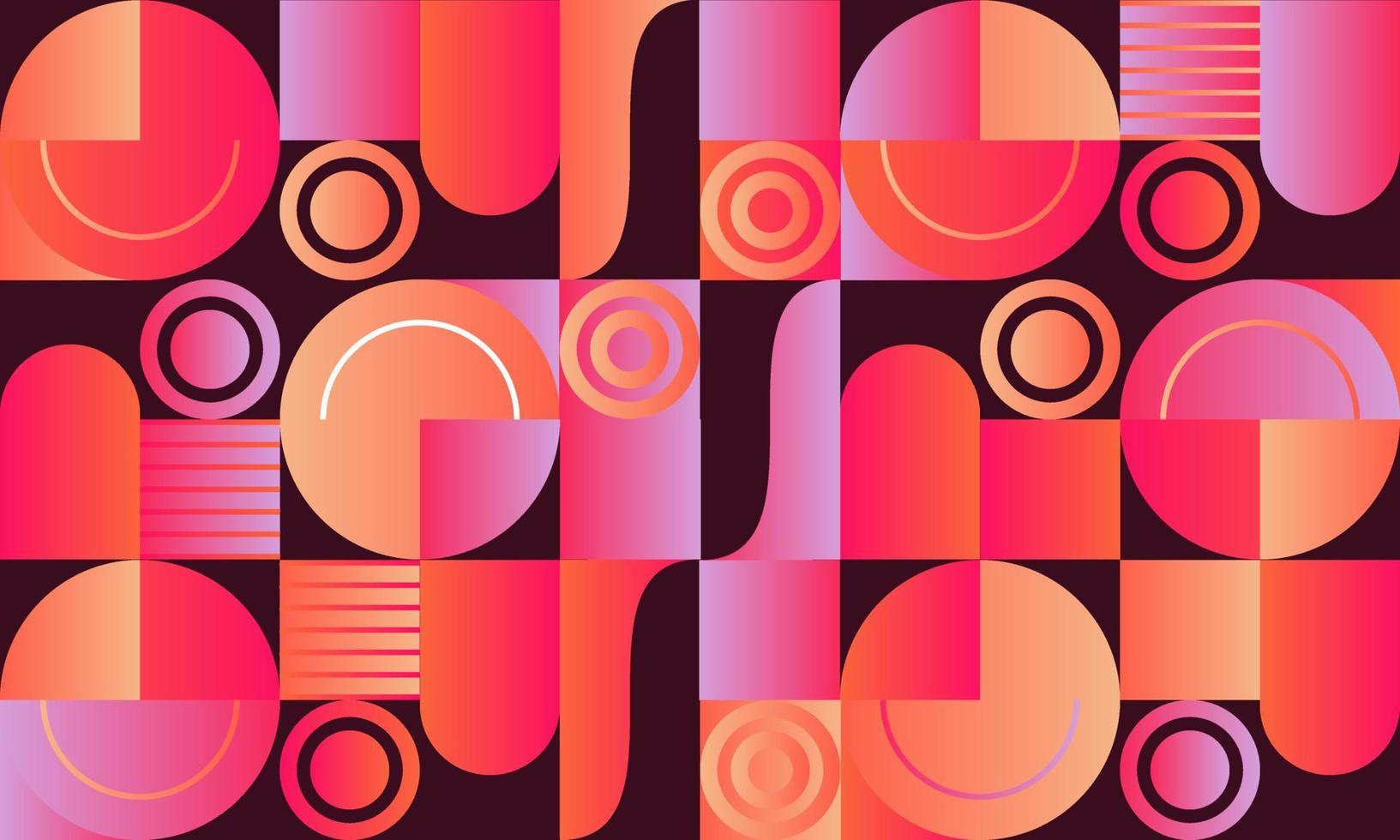 Abstract gradient geometric background. vector