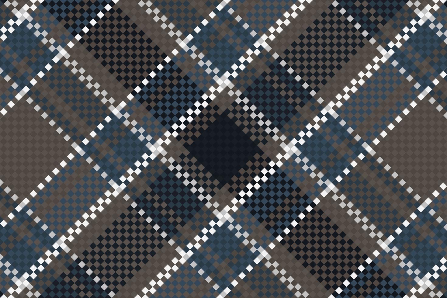 Checkered pattern background. fabric texture. Vector. vector