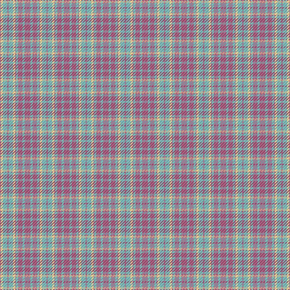Tartan plaid pattern background. Textile texture. Vector. vector