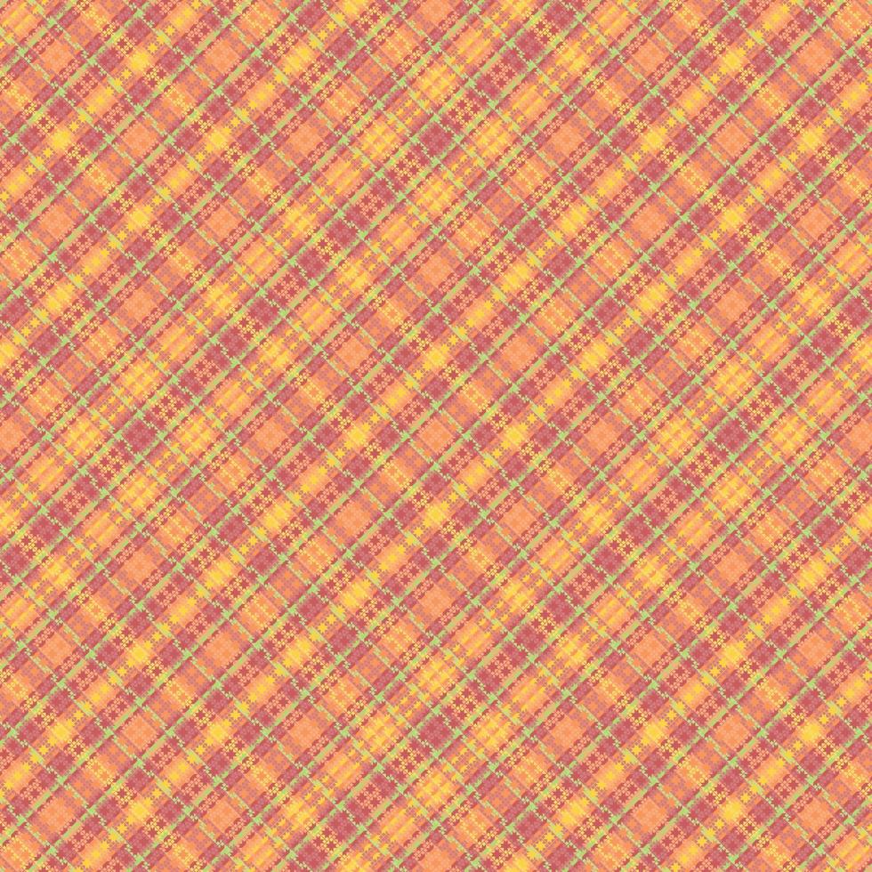 Tartan plaid pattern with texture and nature color. vector