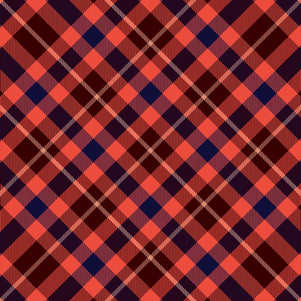Tartan plaid pattern background. Textile texture. Vector. vector