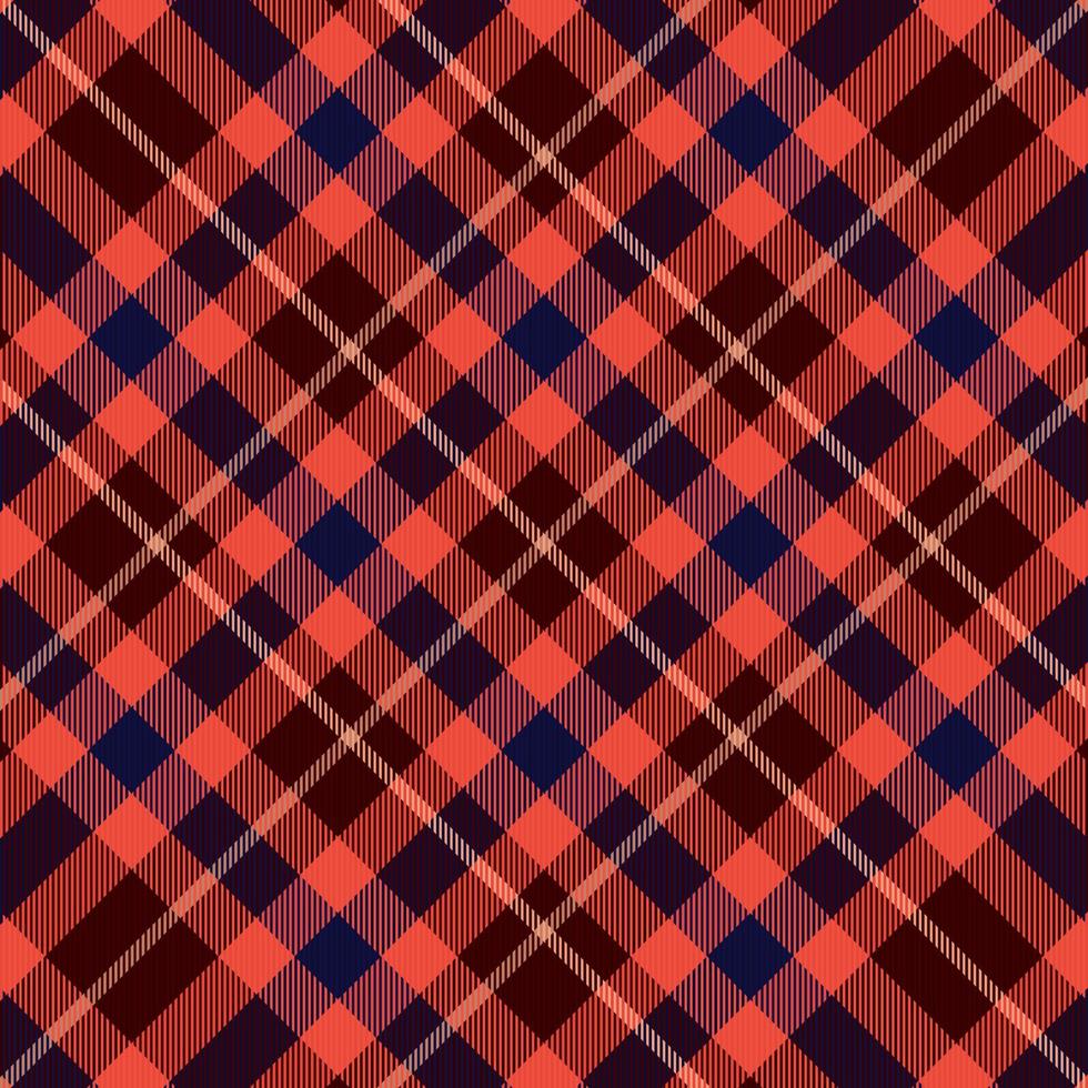 Tartan plaid pattern background. Textile texture. Vector. vector