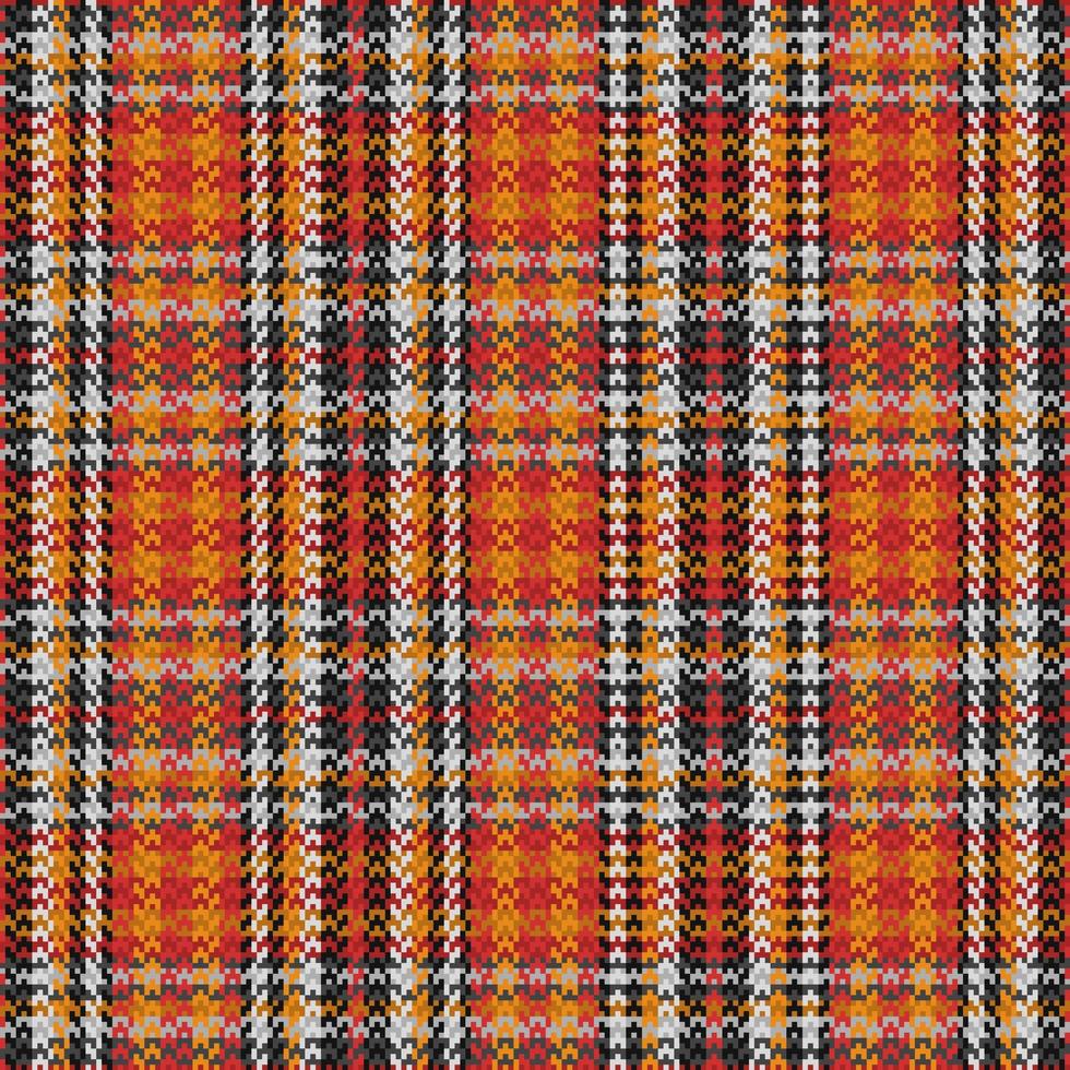 Tartan plaid pattern background. Textile texture. Vector. vector