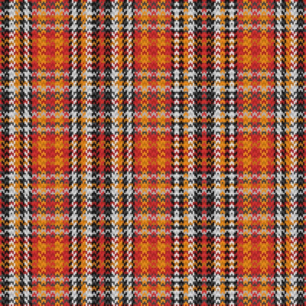 Tartan plaid pattern background. Textile texture. Vector. vector