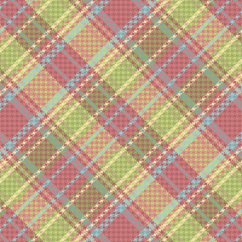 Tartan plaid pattern with texture and nature color. vector