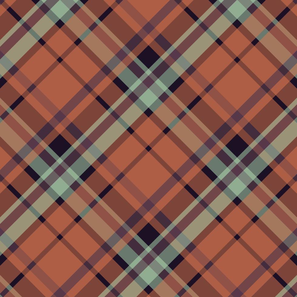 Tartan plaid pattern background. Textile texture. Vector. vector