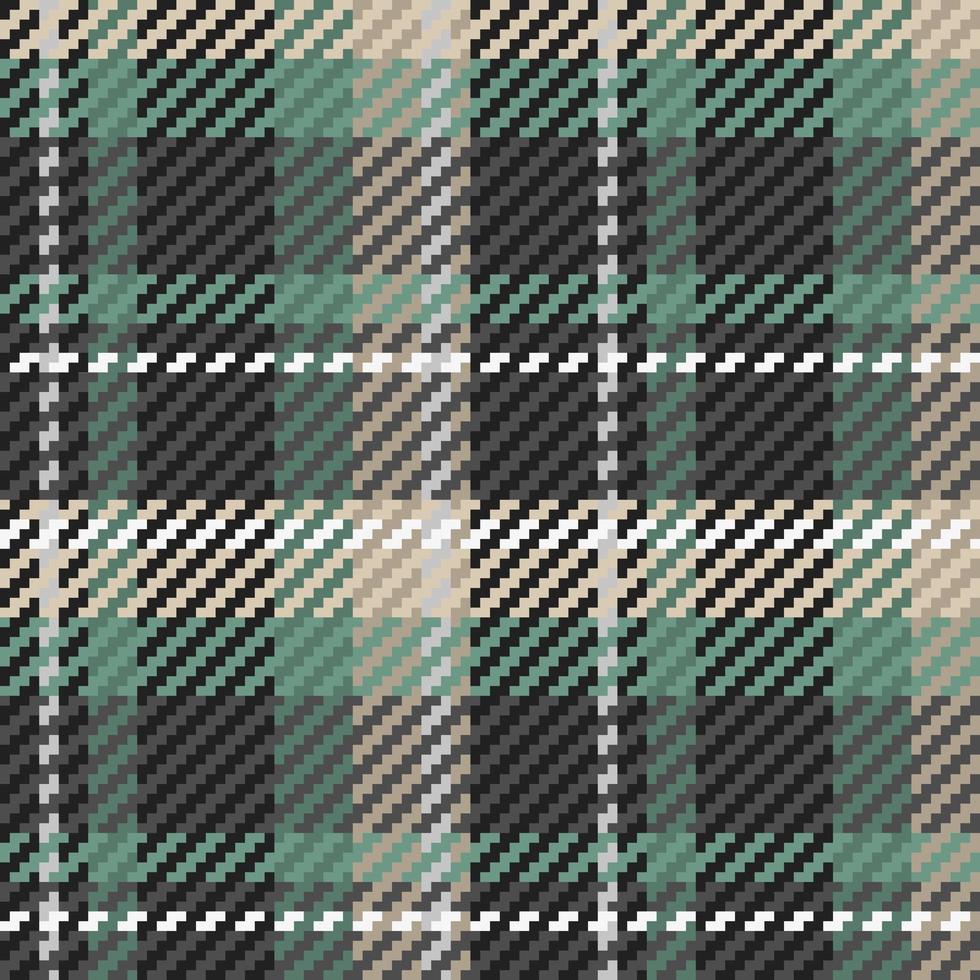 Tartan plaid pattern background. Textile texture. Vector. vector