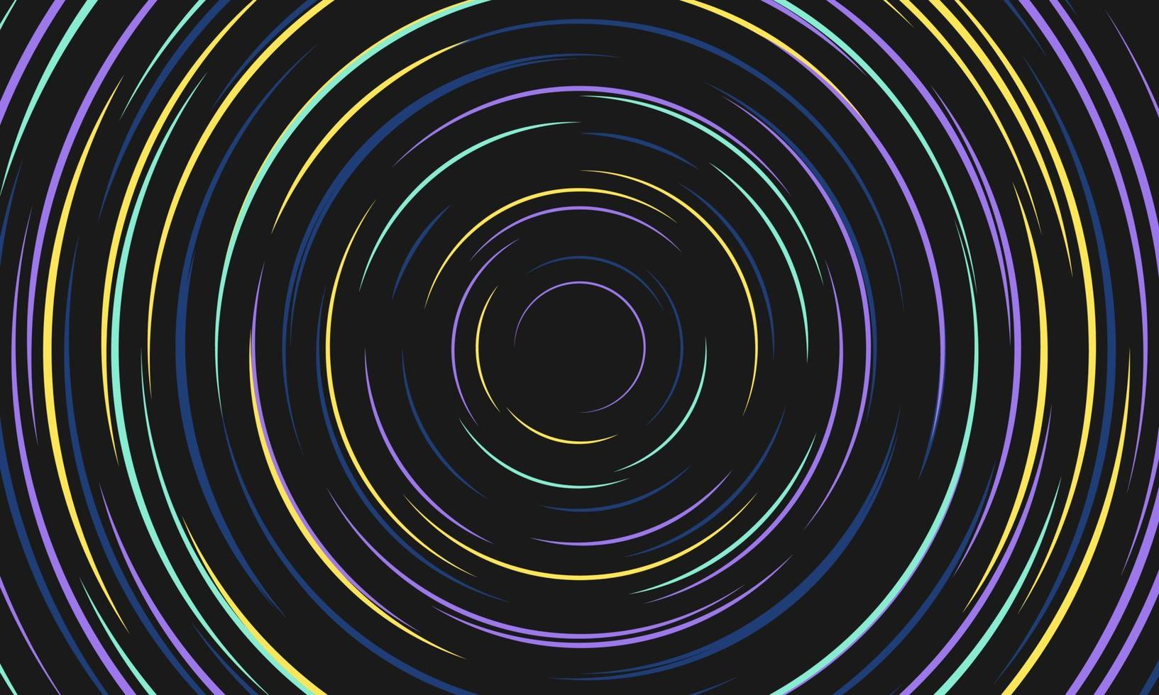 Abstract geometric circle lines background. vector