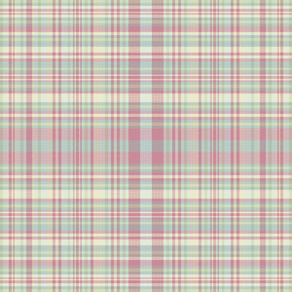 Tartan plaid pattern with texture and nature color. vector