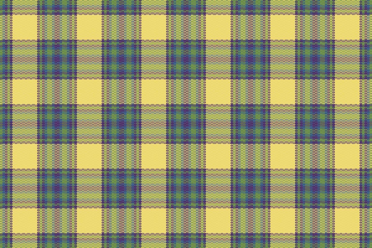 Tartan plaid pattern with texture and nature color. vector