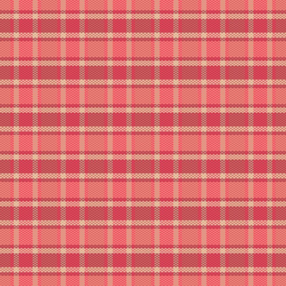 Tartan plaid pattern background. Textile texture. vector