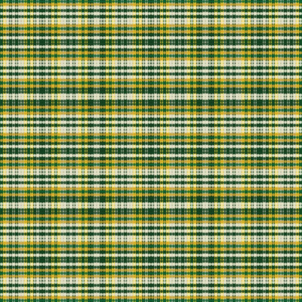 Tartan plaid pattern with texture and nature color. vector
