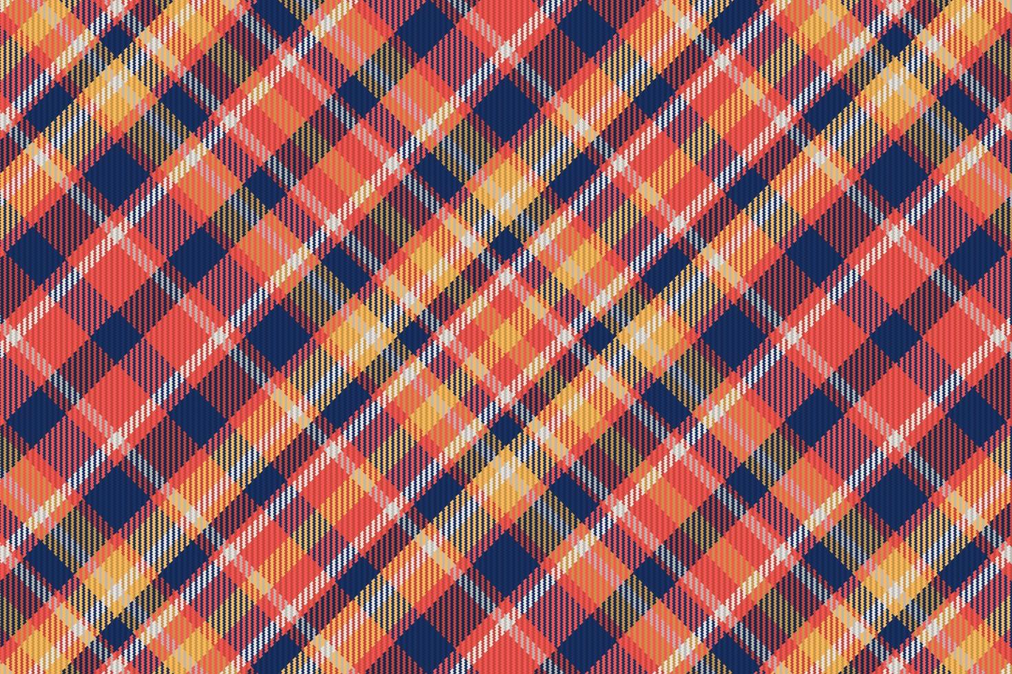 Tartan plaid pattern background. Textile texture. Vector. vector