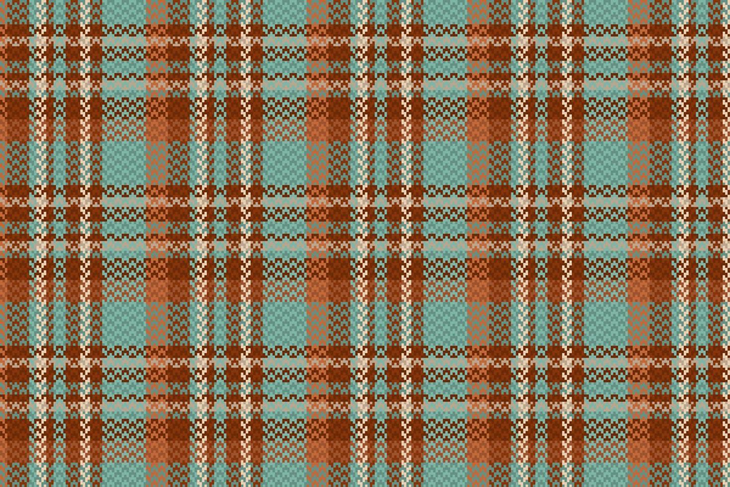 Tartan plaid pattern background. Textile texture. Vector. vector