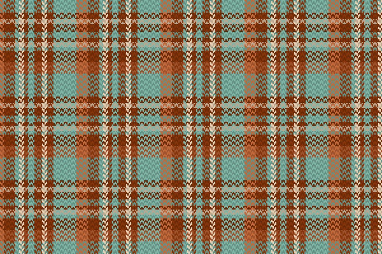 Tartan plaid pattern background. Textile texture. Vector. vector