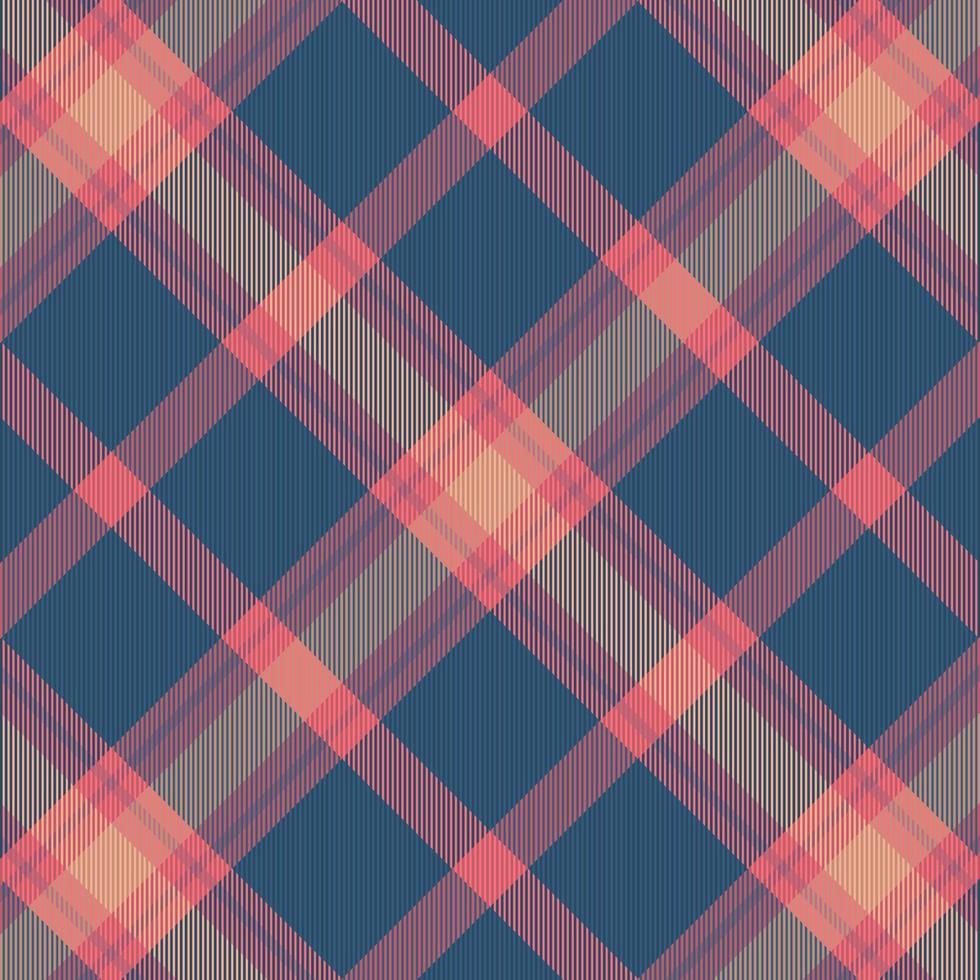Tartan plaid pattern background. Textile texture. vector