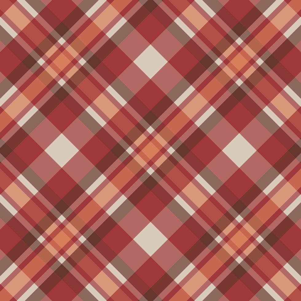 Tartan plaid pattern background. Textile texture. Vector. vector
