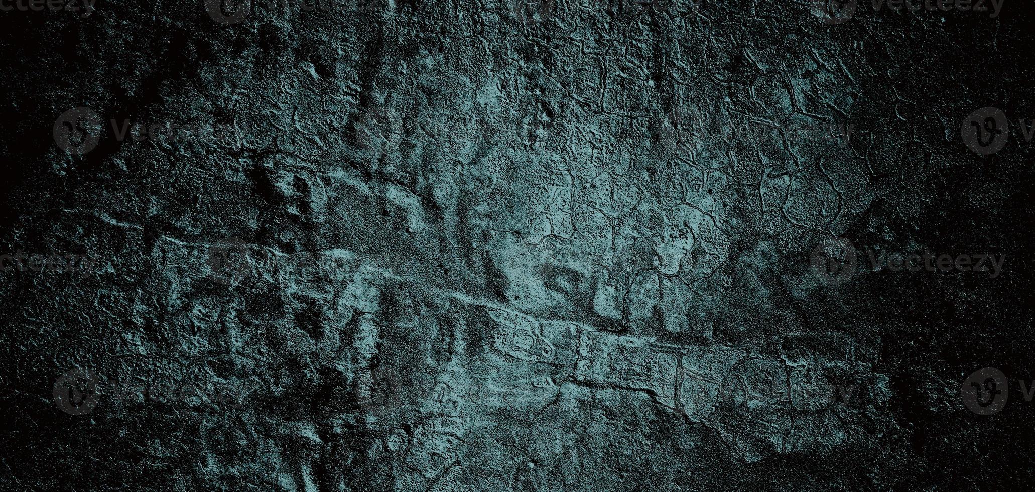 Grungy cement texture for background, Wall full of scratches. Scary dark wall photo