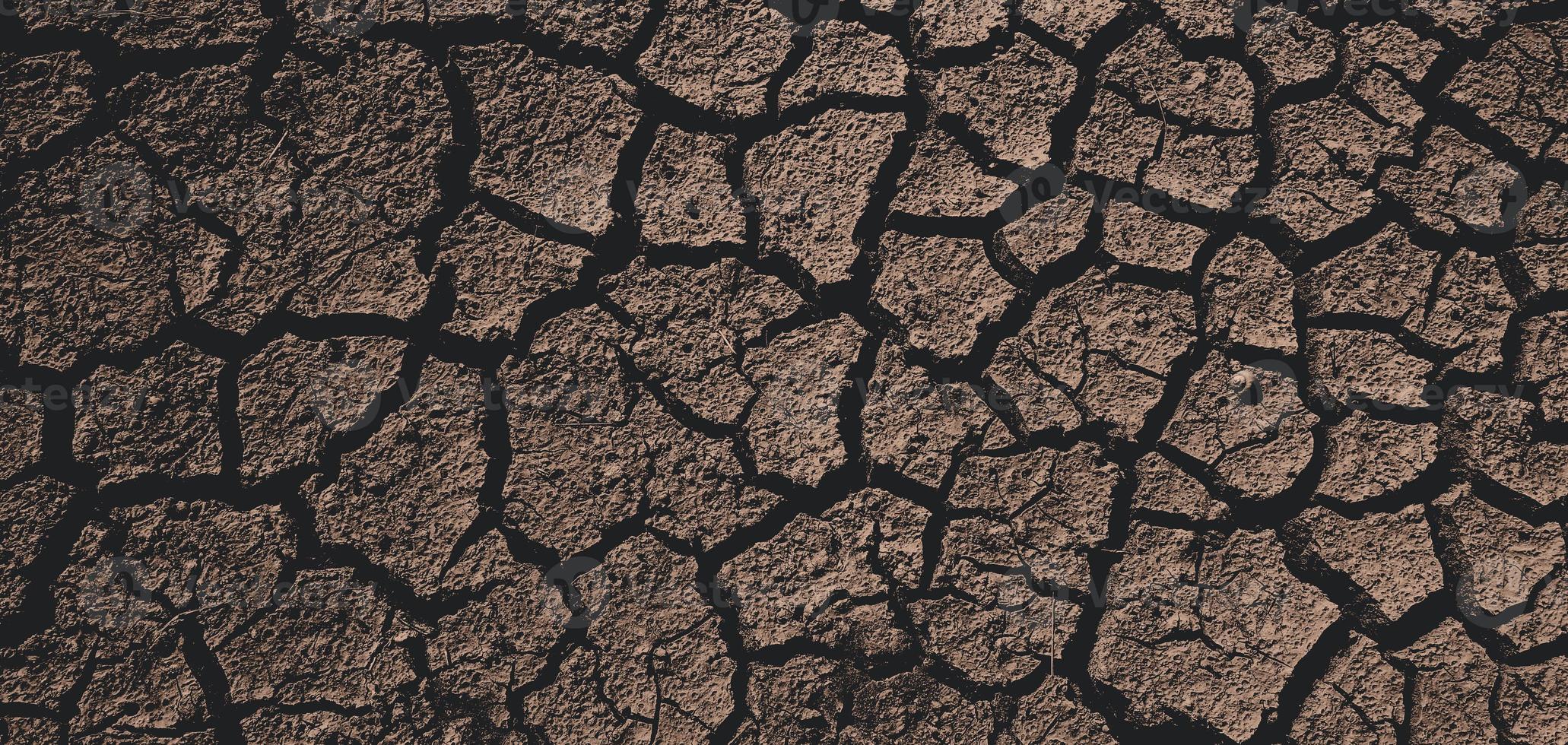 Fracture Surface, Dry terrain, Cracked ground for background photo