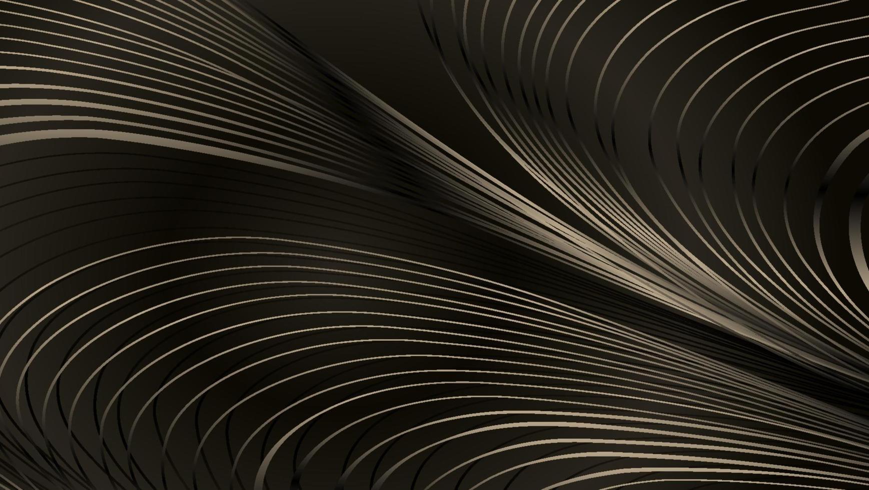 Wavy Stripes. Trendy Curve Lines Background. Abstract Background with Wavy Lines. Wavy Stripes for Web Design, Web Site, Wallpaper, Banner, Presentation, Cover. Futuristic Wavy Background. Modern. vector