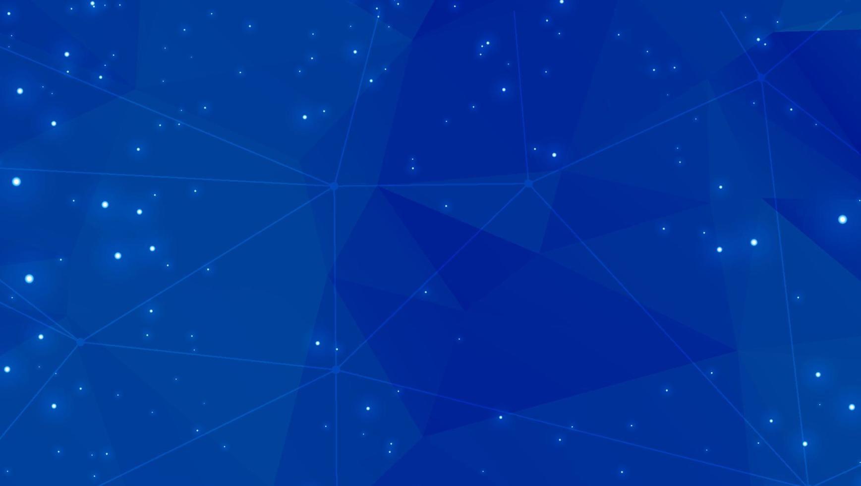Blue Technology Future. Big Data Server. Glow Triangular Abstract. Technology Digital. Big Data Social. Blue Triangles Poster. Geometric Wallpaper. Technology Texture. vector