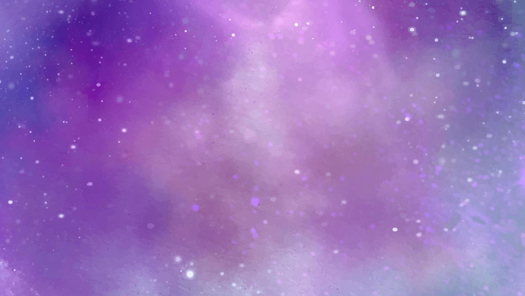 fondo abstracto del cielo de la galaxia acuarela. textura de acuarela para el diseño vector