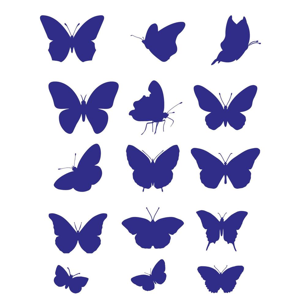 diseño de vector de mariposa