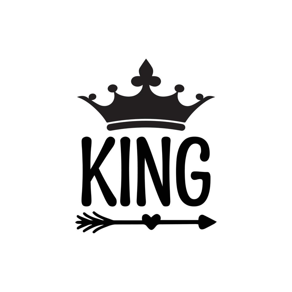 king concept vector design