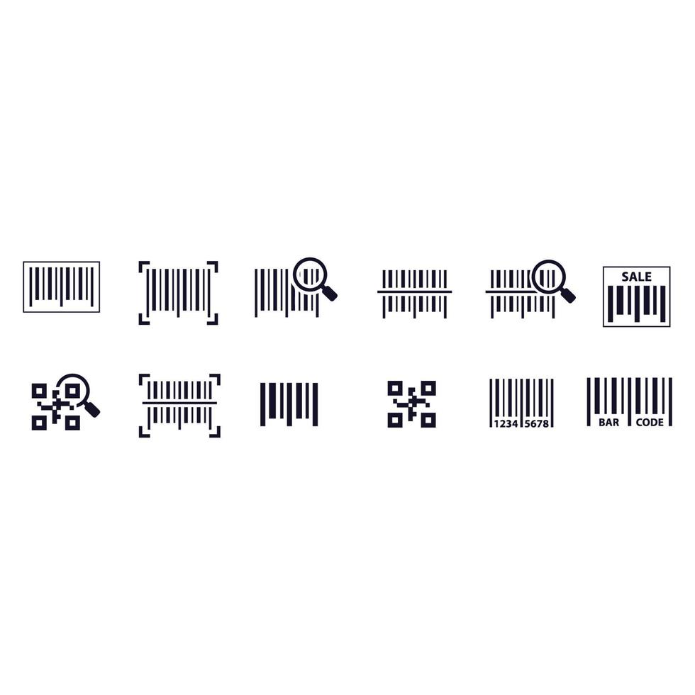 bar codes vector design