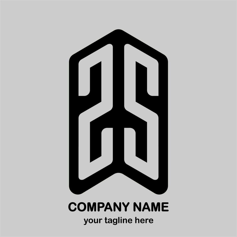 logo of number 25 and upper arrow. vector