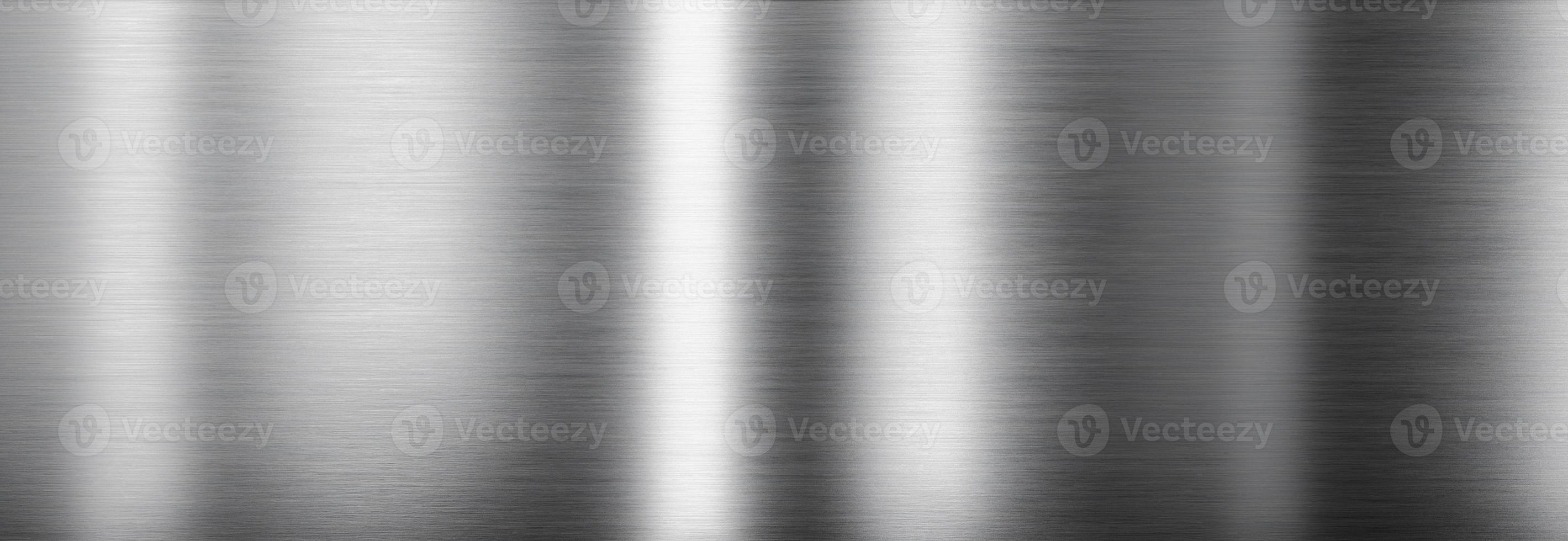 Silver metal background. Brushed metallic texture. 3d rendering photo